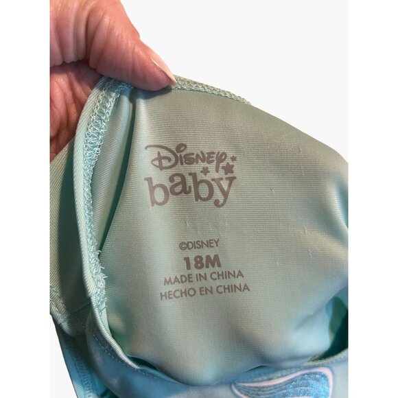 Disney Baby Ariel Mermaid Dress Infant Girls Size 18 months Tulle Skirt Twins Ex - Picture 3 of 6